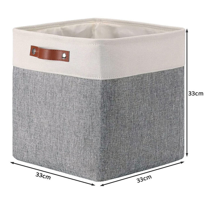 Aufbewahrungsbox Stoff 33x33x33 cm