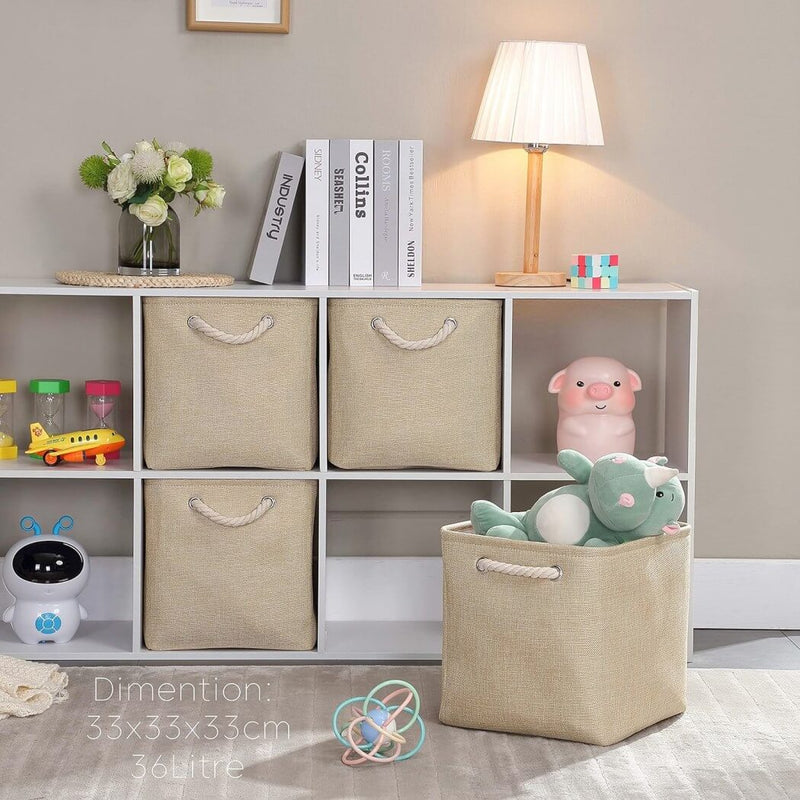 Aufbewahrungsbox Stoff 33x33x33 cm