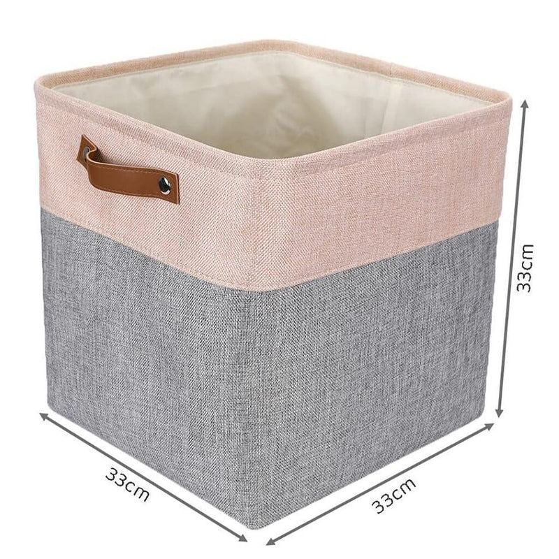 Aufbewahrungsbox Stoff 33x33x33 cm