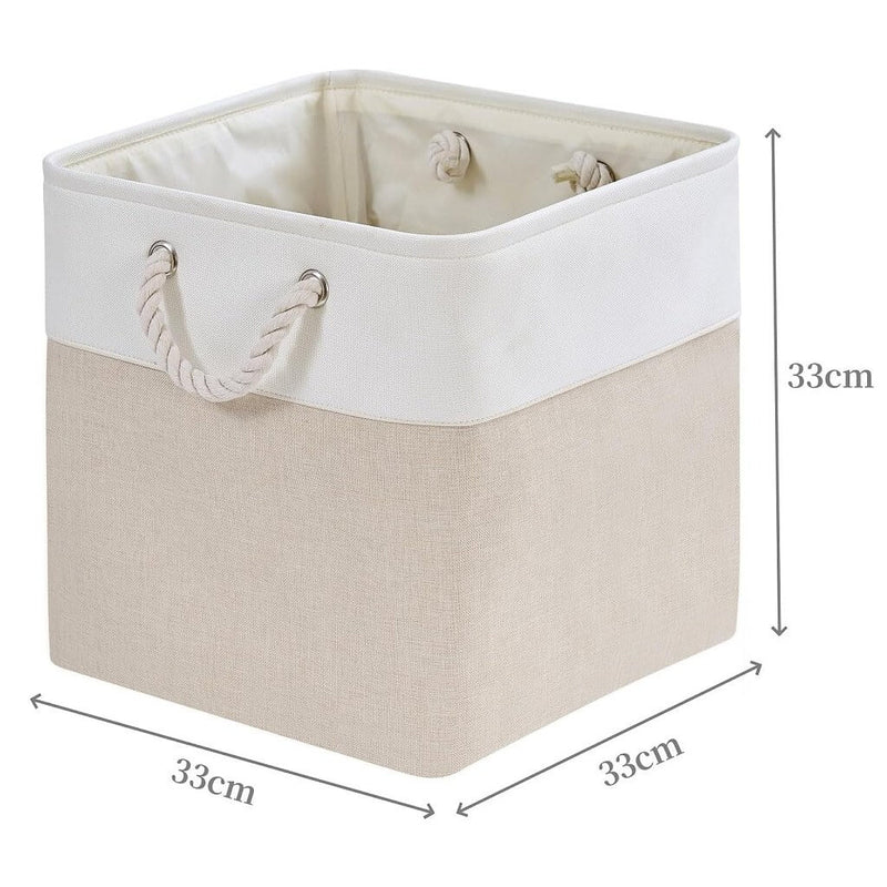 Aufbewahrungsbox Stoff 33x33x33 cm