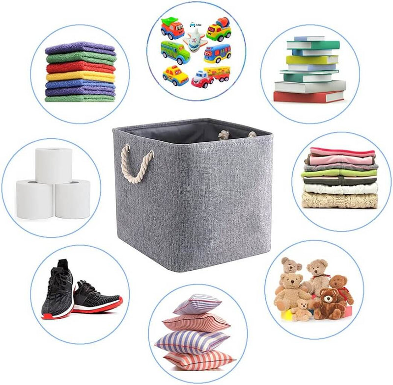 Aufbewahrungsbox Stoff für Kleidung