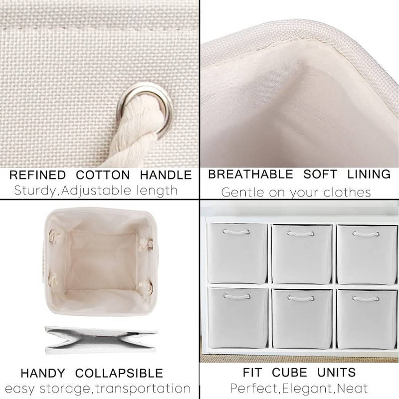 Aufbewahrungsbox Stoff 33x33x33 cm