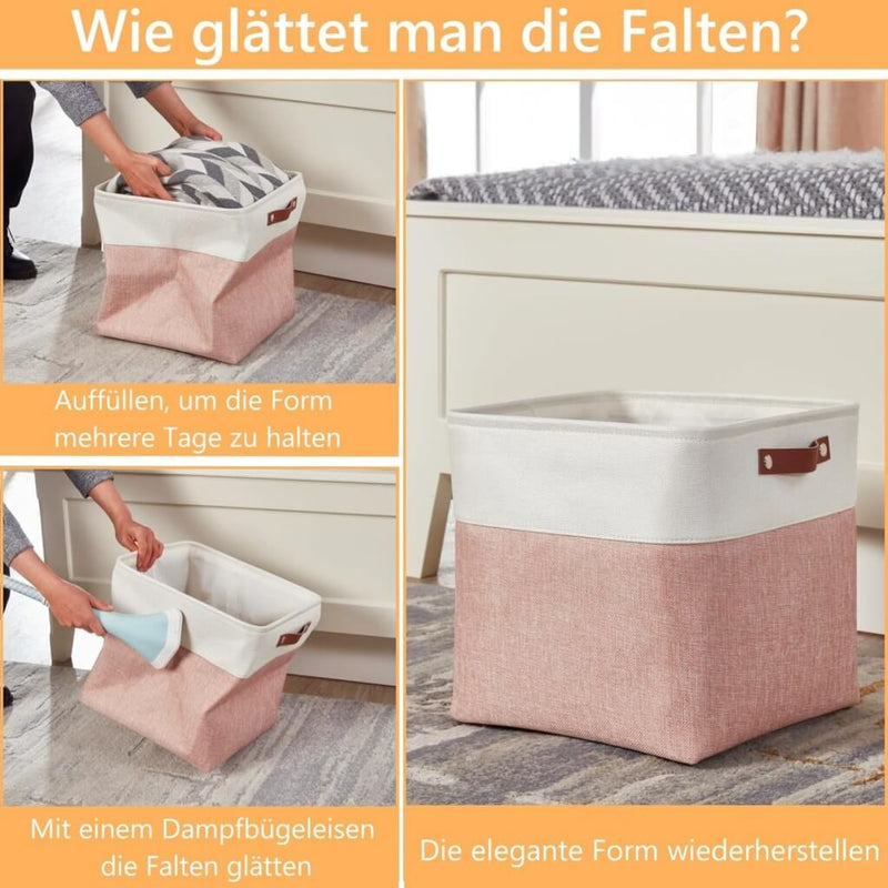 Aufbewahrungsbox Stoff 33x33x33 cm