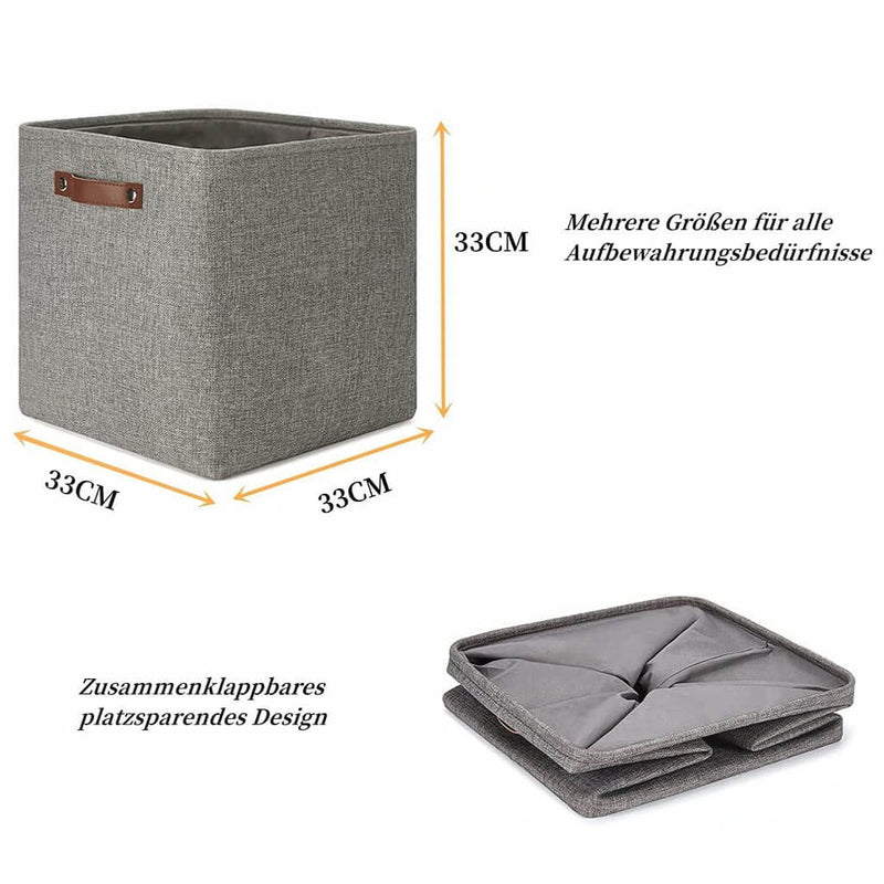 Aufbewahrungsbox Stoff 33x33x33 cm