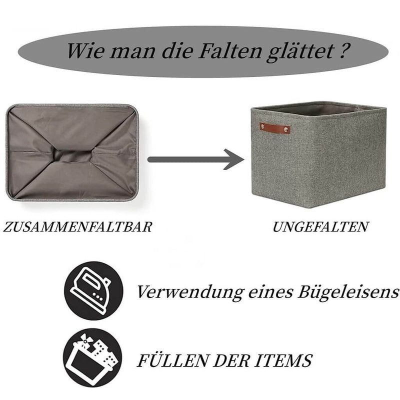 Aufbewahrungsbox Stoff 33x33x33 cm