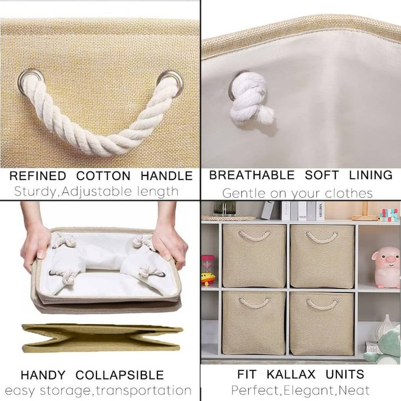 Aufbewahrungsbox Stoff 33x33x33 cm