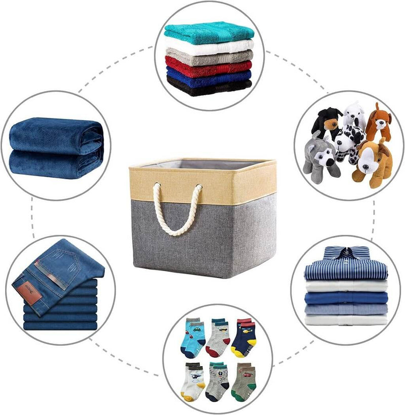 Aufbewahrungsbox Stoff 33x33x33 cm