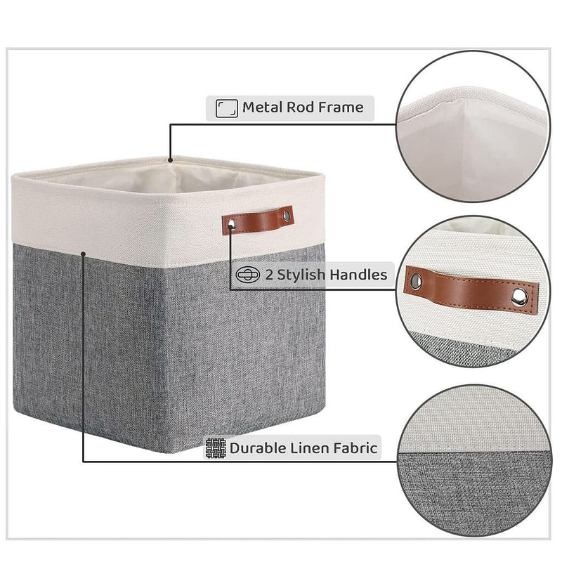 Aufbewahrungsbox Stoff 33x33x33 cm