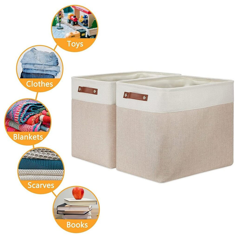 Aufbewahrungsbox Stoff 33x33x33 cm