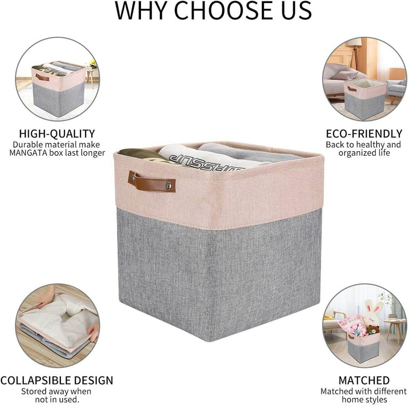 Aufbewahrungsbox Stoff 33x33x33 cm