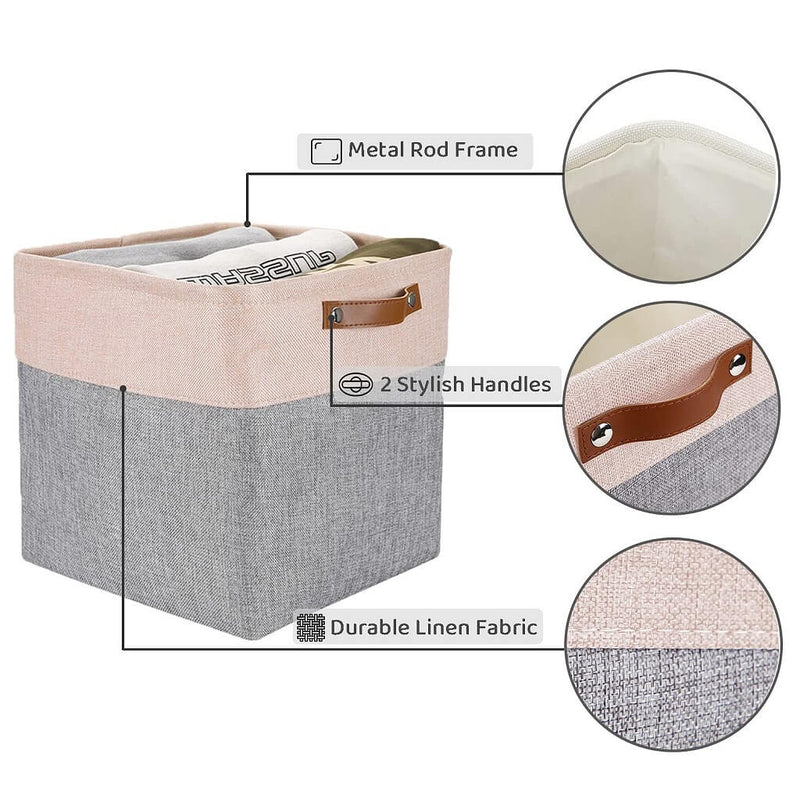 Aufbewahrungsbox Stoff 33x33x33 cm