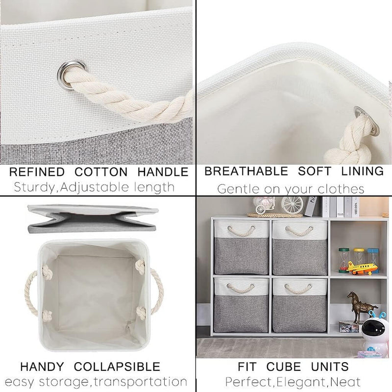 Aufbewahrungsbox Stoff 33x33x33 cm