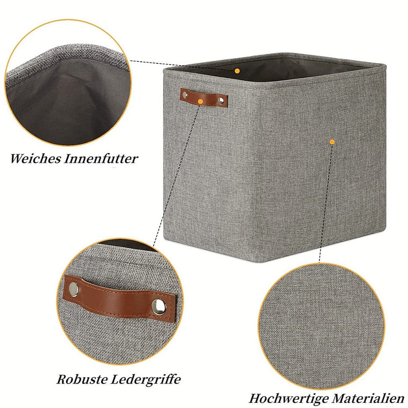 Aufbewahrungsbox Stoff 33x33x33 cm