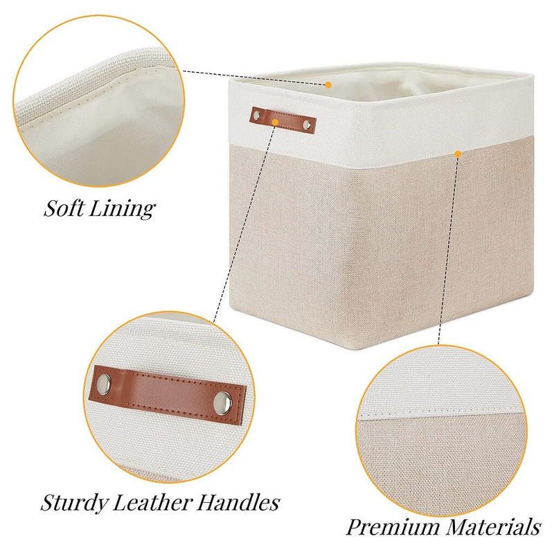 Aufbewahrungsbox Stoff 33x33x33 cm