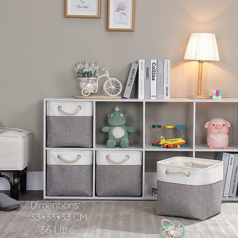 Aufbewahrungsbox Stoff 33x33x33 cm