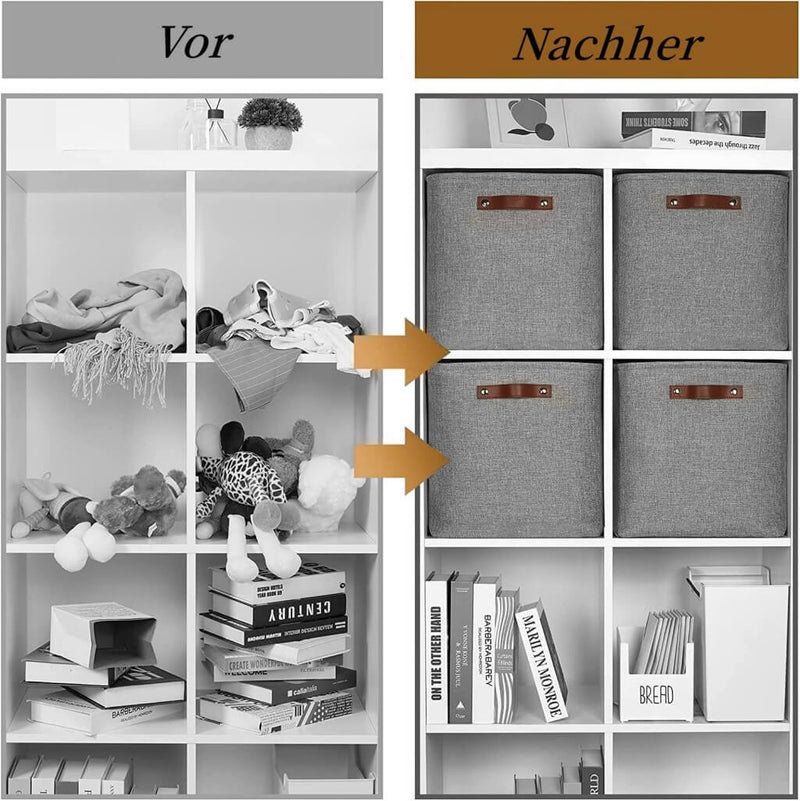 Aufbewahrungsbox Stoff 33x33x33 cm